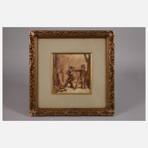 Victor de La Croix, der Holzdieb