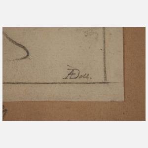 Anton Doll, Ankunft am Jagdhaus