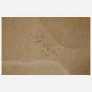 Louis Fischer, attr., Damenportrait