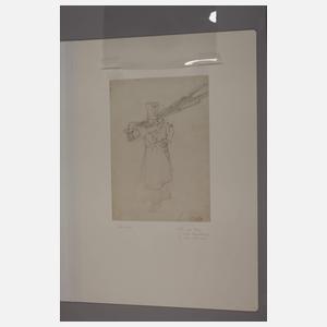 Peter von Hess, Infanterist