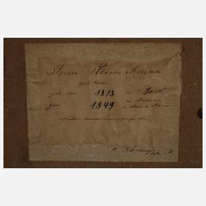 Johannes Notz, Portraits Eheleute Merian