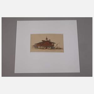 Friedrich August Schlegel, Süddeutsches Bauernhaus