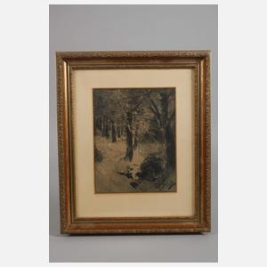 Prof. Otto Seitz, Winterwald