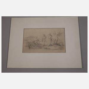 Max J. Wagenbauer, attr., Künstler in der Natur