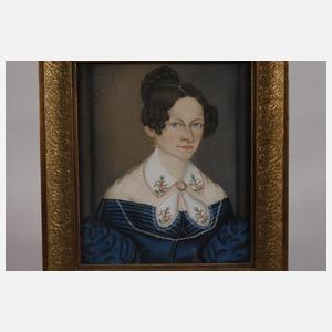 Paar Biedermeierportraits