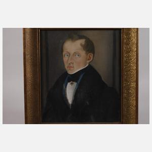 Paar Biedermeierportraits