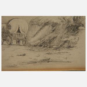 Blick auf eine Festung