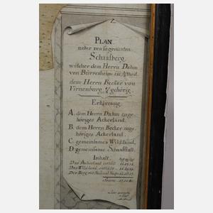 Zwei Manuskriptkarten