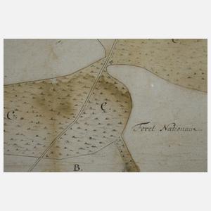 Zwei Manuskriptkarten