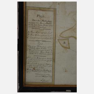 Zwei Manuskriptkarten