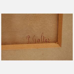 Pietro Galter, Partie im Hafen