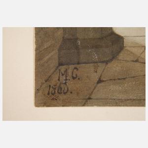 Martin Gensler, Außentreppe im Palazzo Bargello