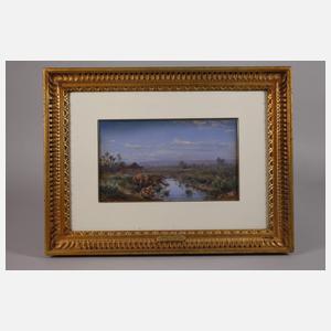 Paul B. Pascal der Ältere, Kamele am Flussufer