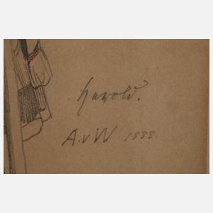 Anton von Werner, Heroldsstudie