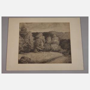 Franz Alt, attr., Waldstück