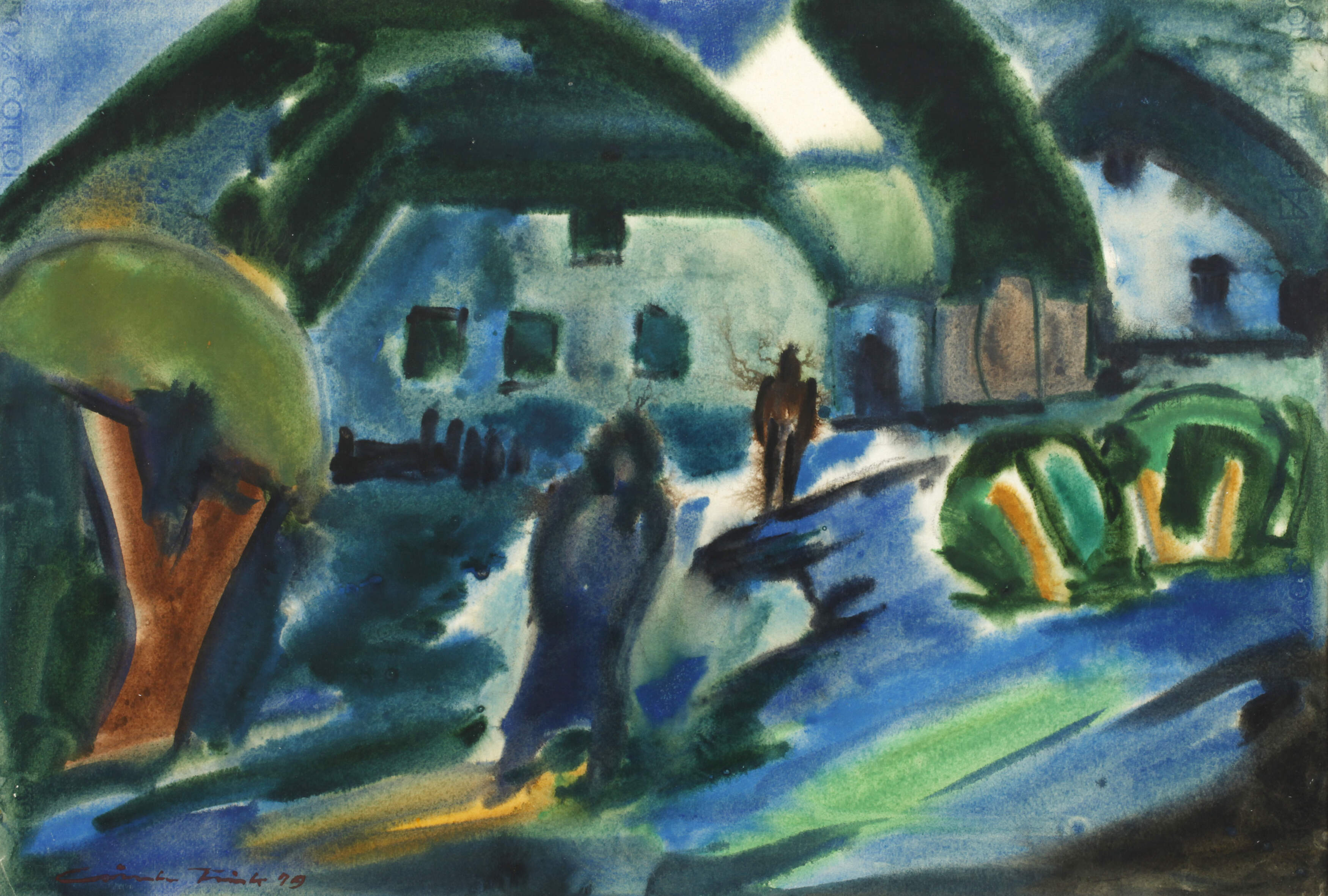 Günter Fink, Impression aus Hiddensee