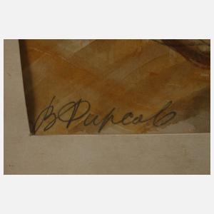 Vladimir Firsov, Badende in russischer Dorflandschaft