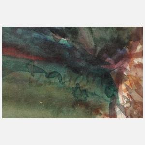 Ludwig Gschosmann, "Tegernsee mit Wallberg"