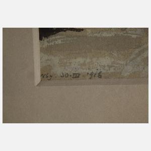 Julius Paul Junghans, Wintertag in den Alpen