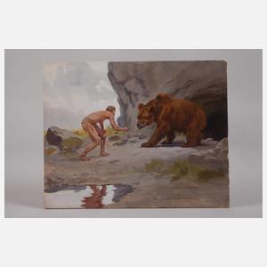 Franz Jung-Isenheim, "Höhlenbär"