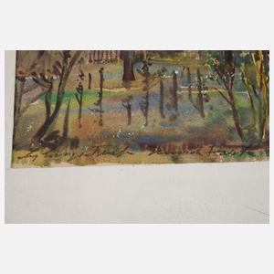 August Lange-Brock, Am Stadtrand