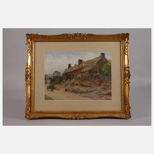 Arthur Claude Strachan, Englische Dorfansicht