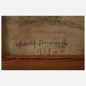 Adolph Thywissen, Stadtansicht Aachen mit dem Dom