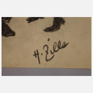 Heinrich Zille, Tanzendes Paar