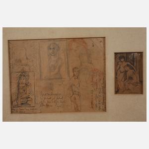 Max Ackermann, Fünf Skizzen