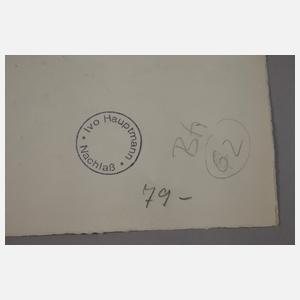 Prof. Ivo Hauptmann, Damenportrait