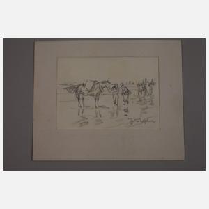 Julius Seyler, Konvolut Skizzen