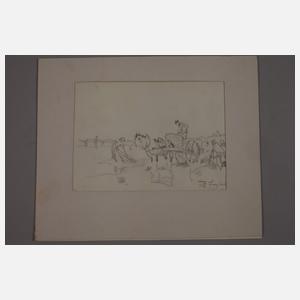 Julius Seyler, Konvolut Skizzen