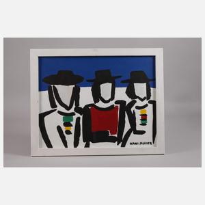 Hans Salcher, Personengruppe