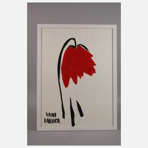 Hans Salcher, Rote Blume