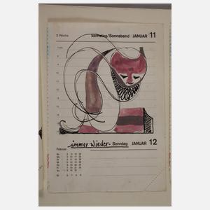 Melchior Setz, Drei Mischtechniken