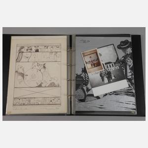 Matthias Waske, Umfangreicher Zeichnungskonvolut