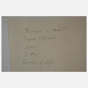 Diethard Mey, "Bauerngut im Herbst"