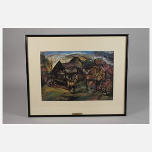 Diethard Mey, "Bauerngut im Herbst"