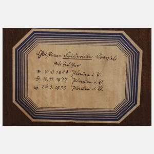 Gemäldepaar Biedermeier