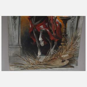 Plakatentwurf Kunstausstellung Dresden 1897