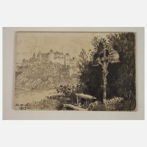 Carl Oskar Arends, Zwei Zeichnungen