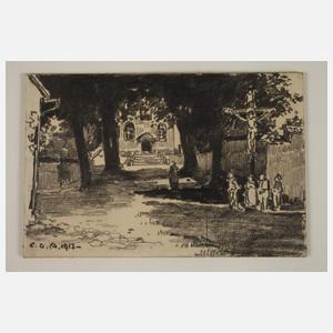 Carl Oskar Arends, Zwei Zeichnungen