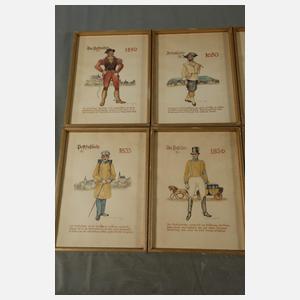 Rudolf Donnerhack, 10 Postszenen