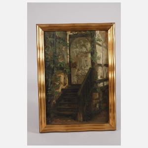 Oscar Graef, attr., Hauseingang