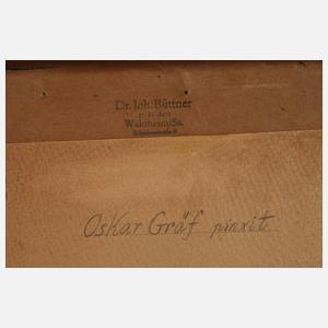 Oscar Graef, attr., Hauseingang