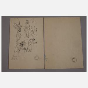 Herbert Hauschild, Konvolut Zeichnungen