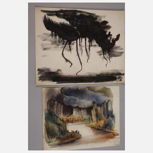 Herbert Hauschild, Konvolut Zeichnungen