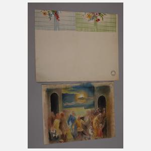 Herbert Hauschild, Konvolut Zeichnungen