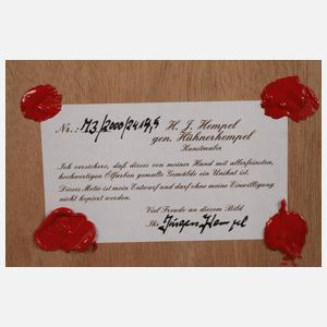 Jürgen Hempel, "Hühnerhof bei Pfaffendorf"