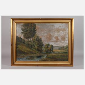 Fritz Leopold Hennig, Bachlauf im Sommer